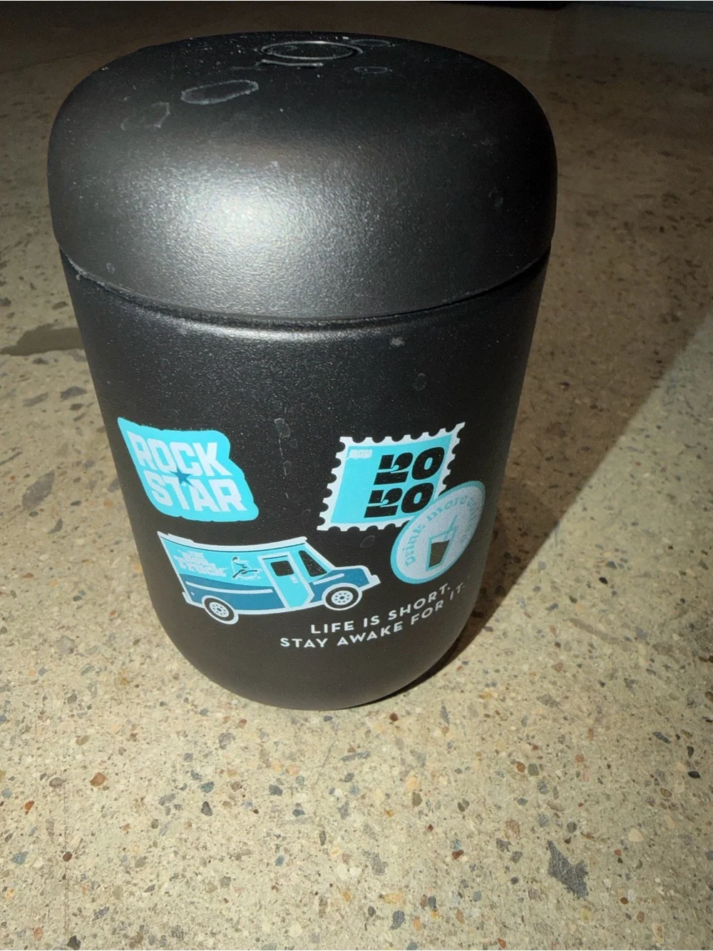 Caribou Coffee Black Travel Mug - Insulated ceramic